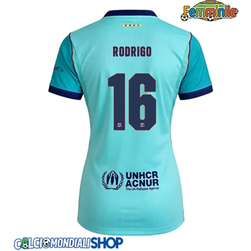 Maglie da calcio Barcelona Rodri Hernandez #16 Terza Maglia Femminile 2026-27 Manica Corta
